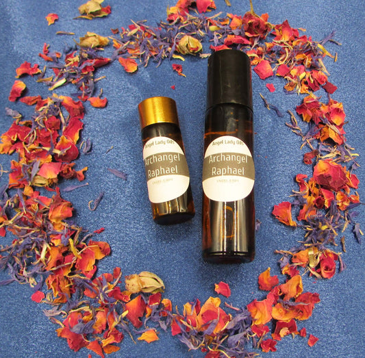Archangel Raphael Essential Oil Roll-On – Energy Healing & Harmony