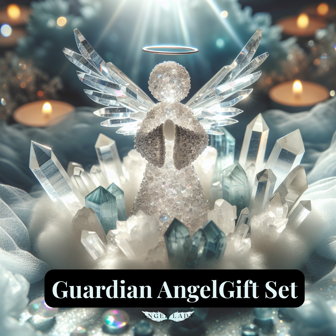 Guardian Angel Gift Set: Angelic Guidance & Tranquility Crystals