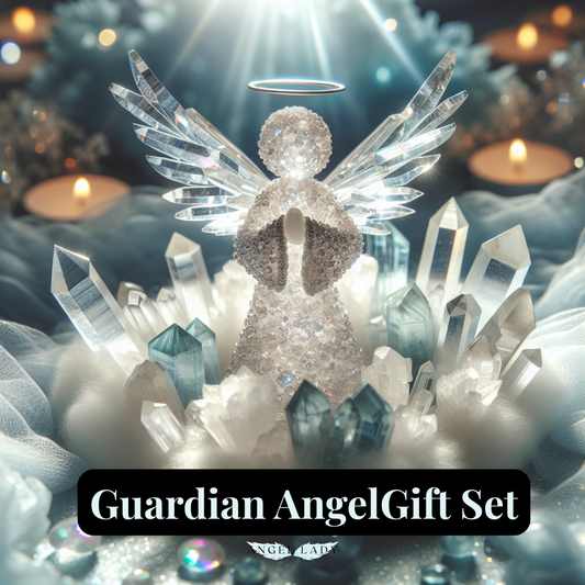 Guardian Angel Gift Set: Angelic Guidance & Tranquility Crystals