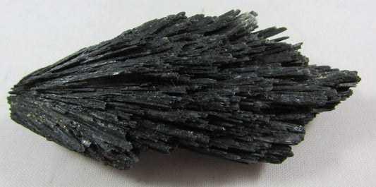 Natural Black Kyanite Fan Witches Broom brazil mineral