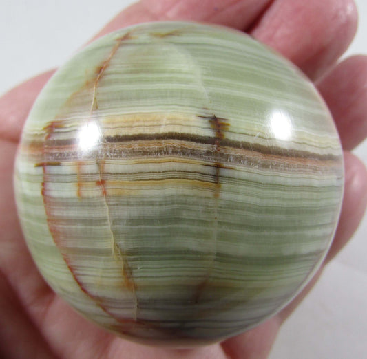 Green Banded Onyx - Stone of Inner Enlightenment