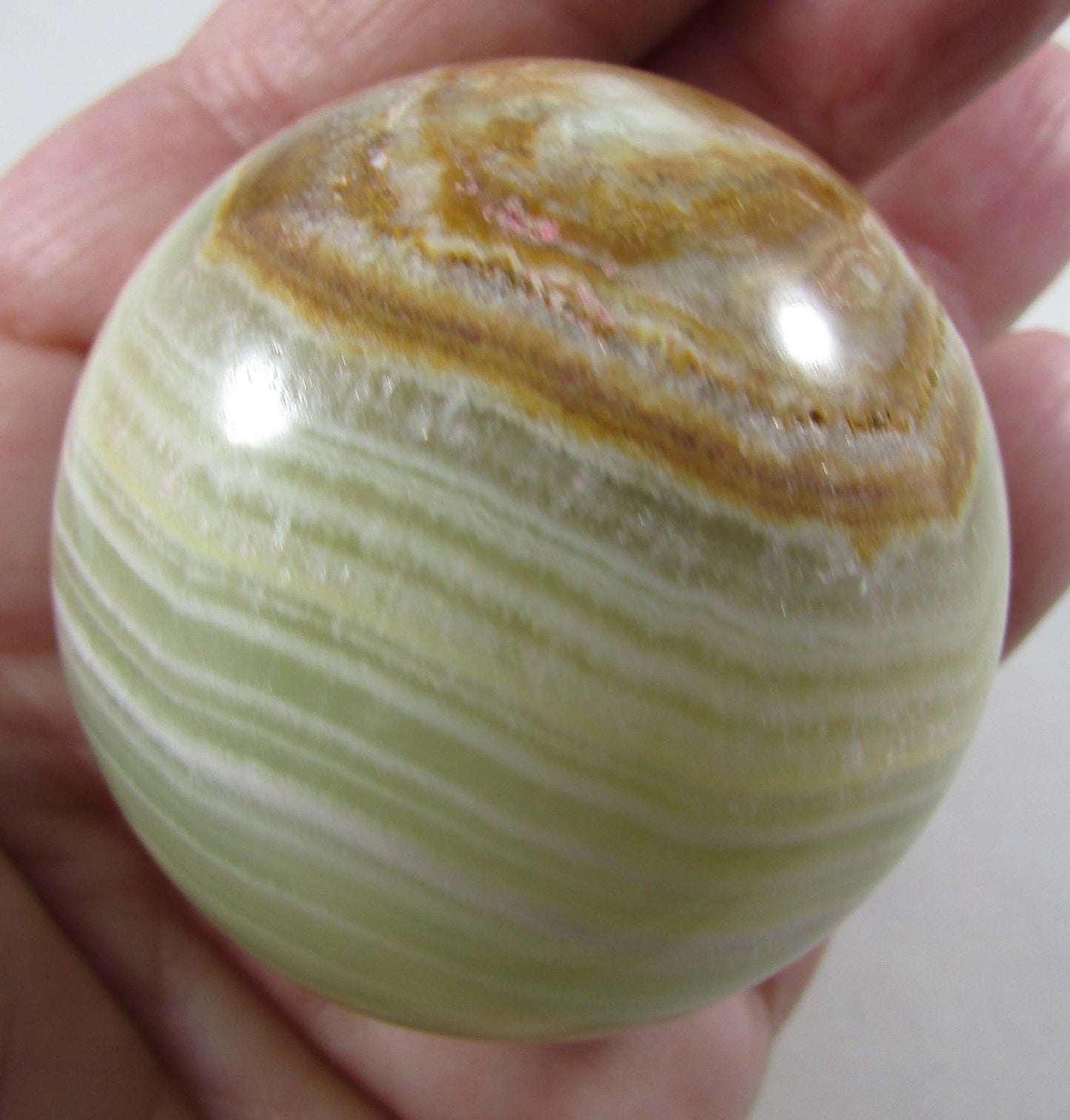 Green Banded Onyx - Stone of Inner Enlightenment
