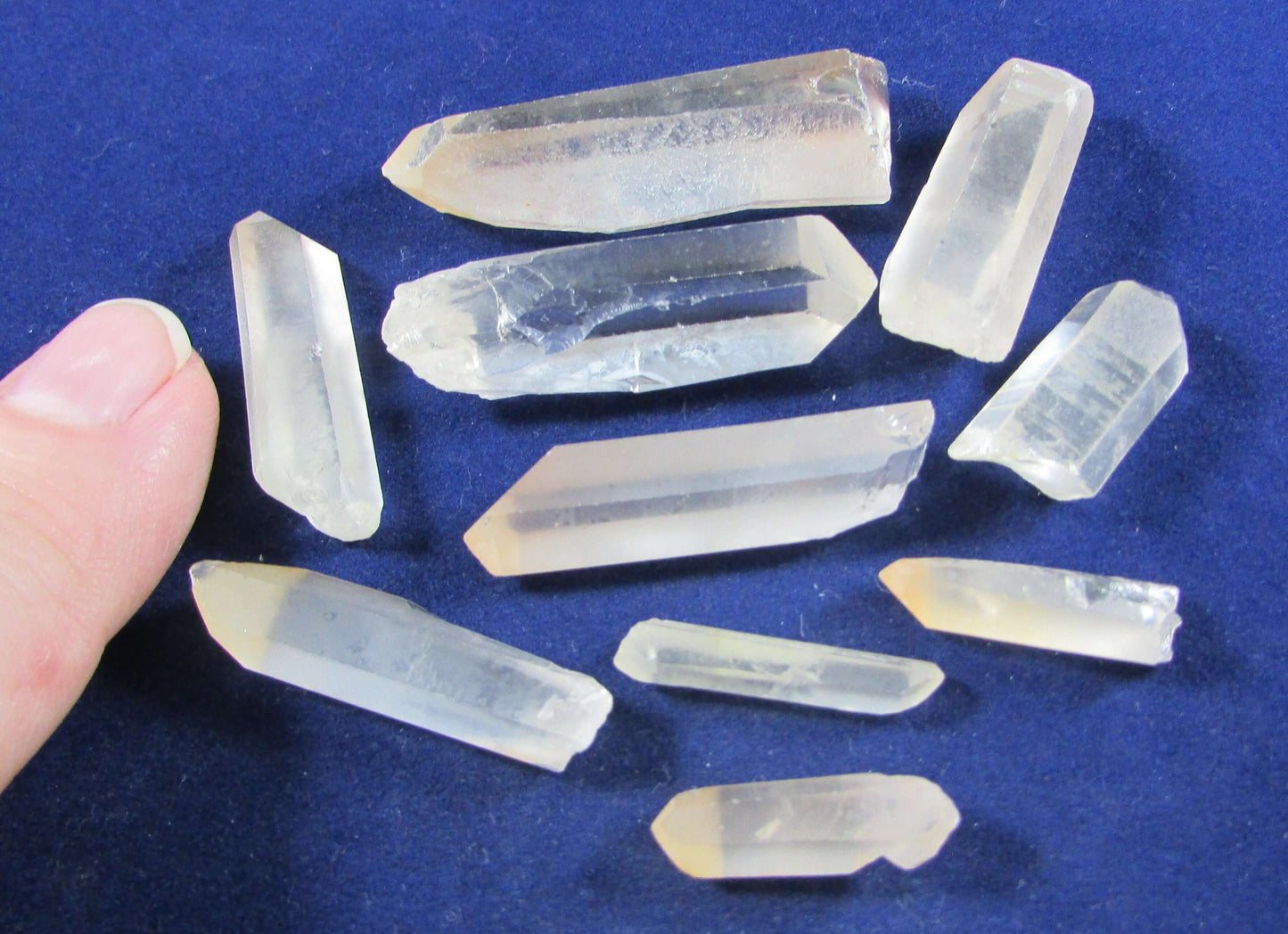 Lithium Quartz Set - Stone of Inner Peace & Higher-Self Awakening