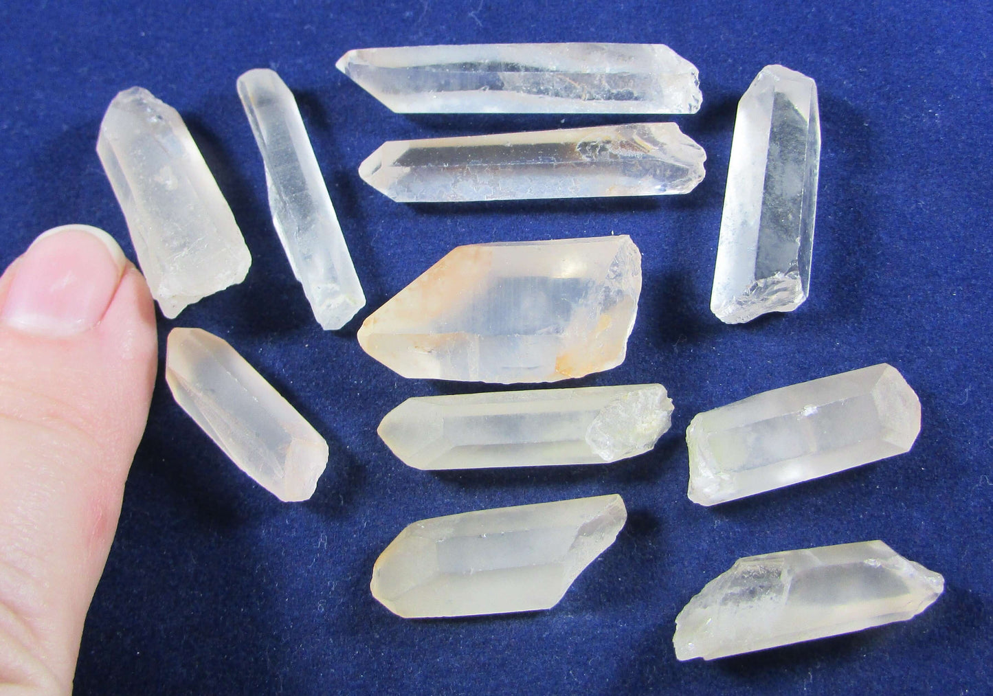 Lithium Quartz Set - Stone of Inner Peace & Higher-Self Awakening