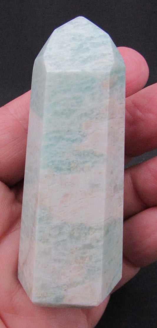 Amazonite Obelisk - Stone of Truth and Courage
