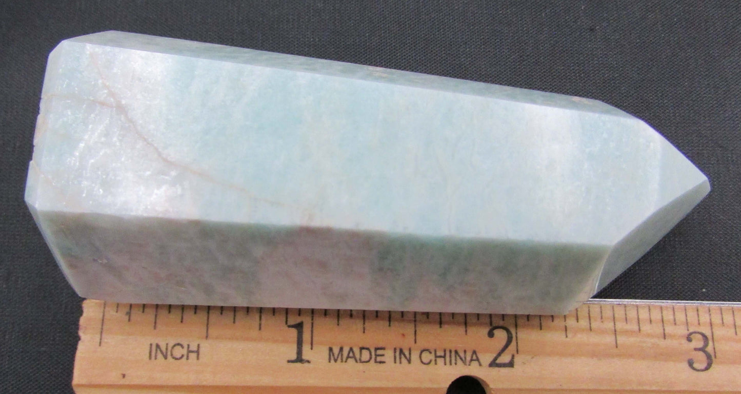 Amazonite Obelisk - Stone of Truth and Courage