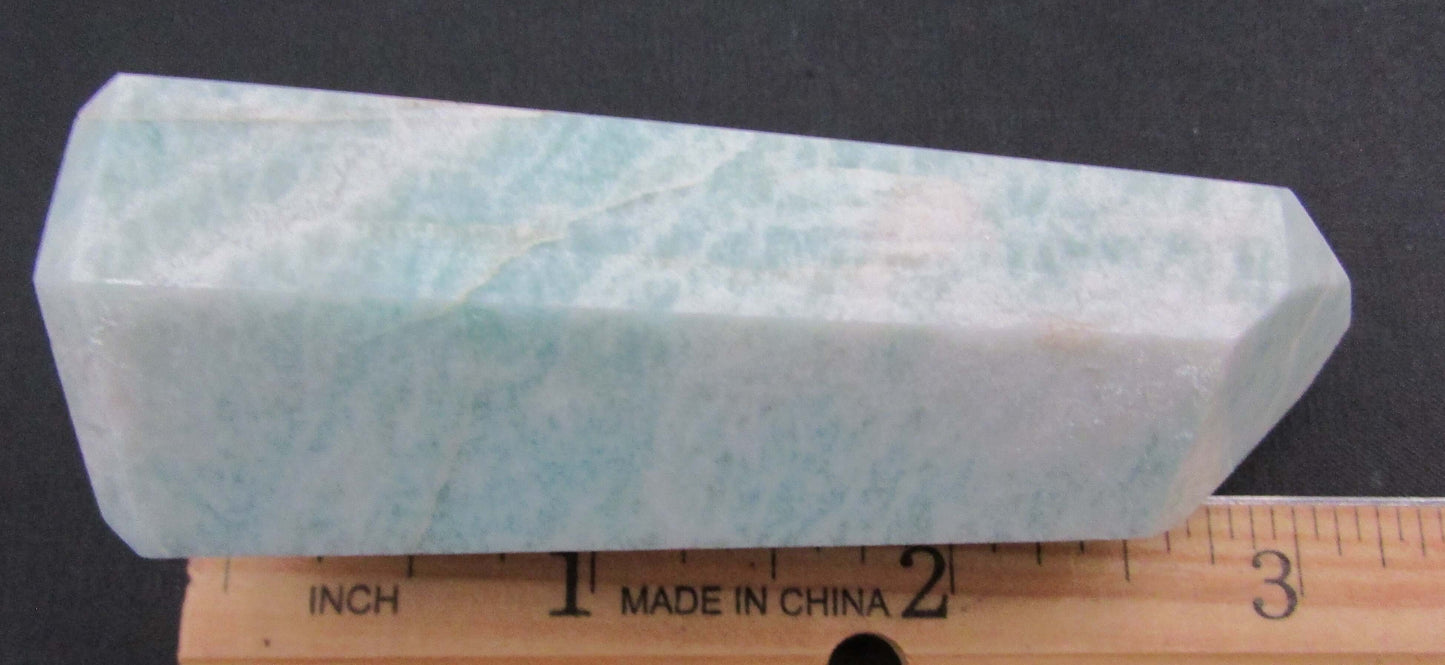 Amazonite Obelisk - Stone of Truth and Courage