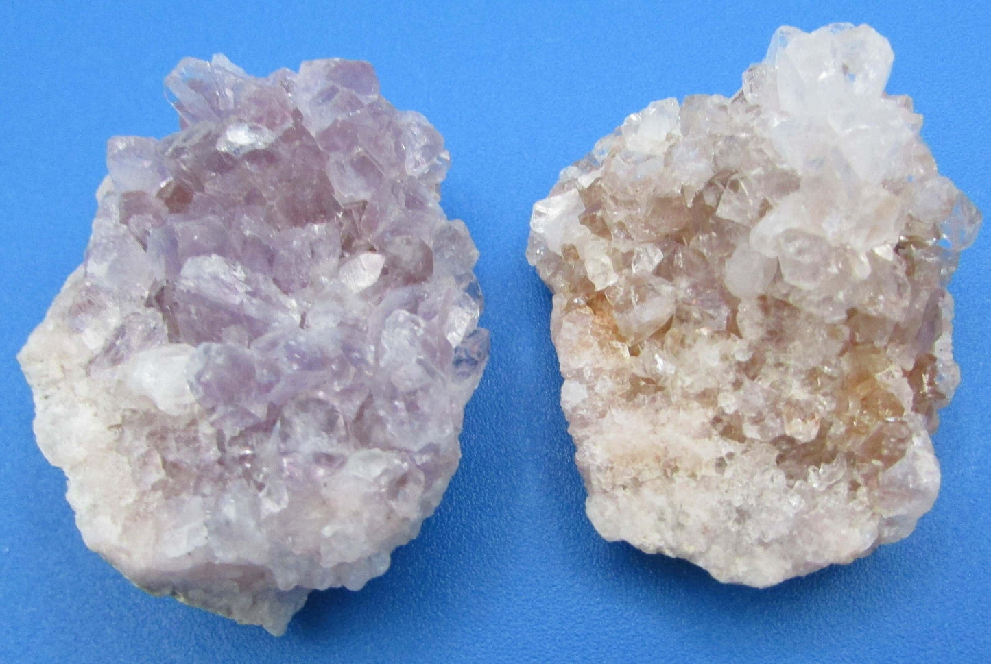 Amethyst Flowers Crystal Set - Natural Spiritual Healing Stones