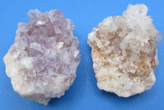 Amethyst Flowers Crystal Set - Natural Spiritual Healing Stones