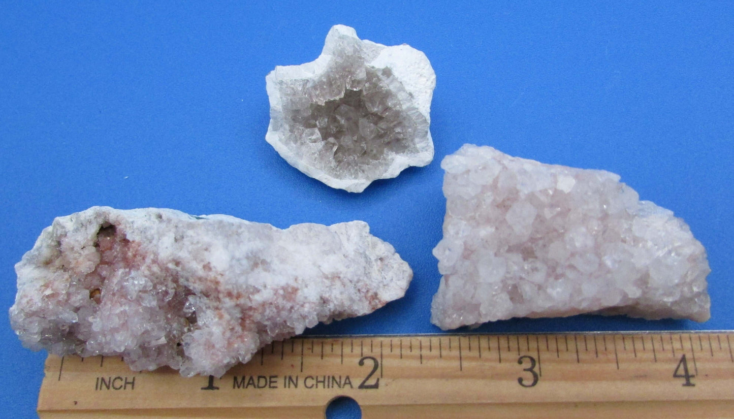 Amethyst Flowers Crystal Set - Natural Spiritual Healing Stones