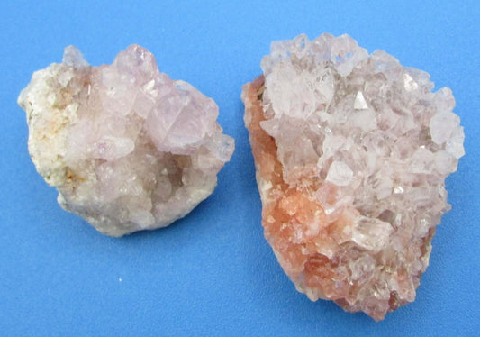 Amethyst Flowers Crystal Set - Natural Spiritual Healing Stones
