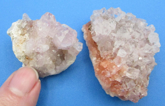 Amethyst Flowers Crystal Set - Natural Spiritual Healing Stones