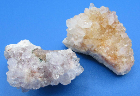 Amethyst Flowers Crystal Set - Natural Spiritual Healing Stones