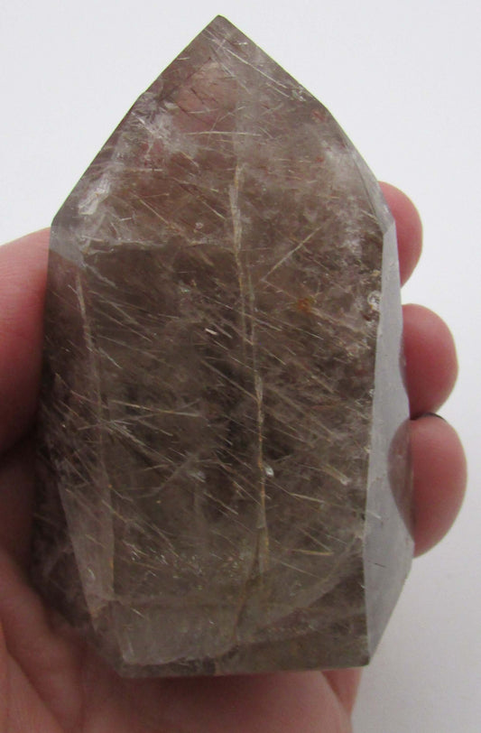 Rutilated Smoky Quartz - Protection & Grounding