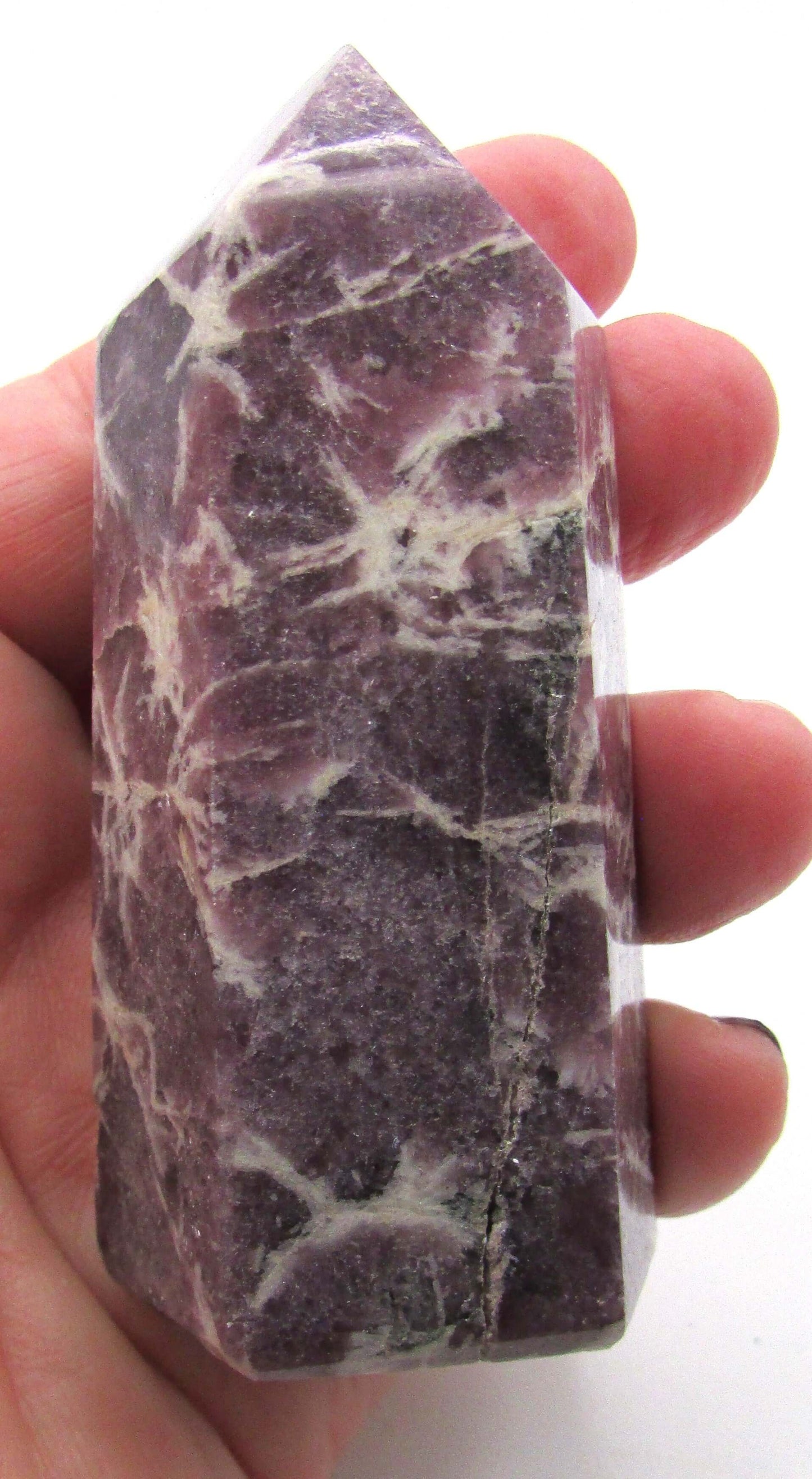 Lepidolite Aquamarine Black Tourmaline - Ultimate Protection