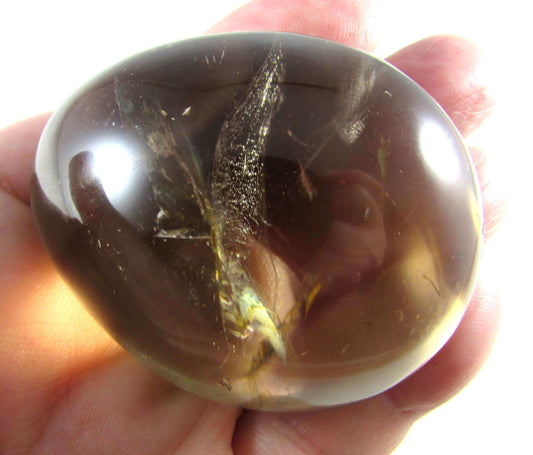 Smoky Quartz Palmstone (MM12)