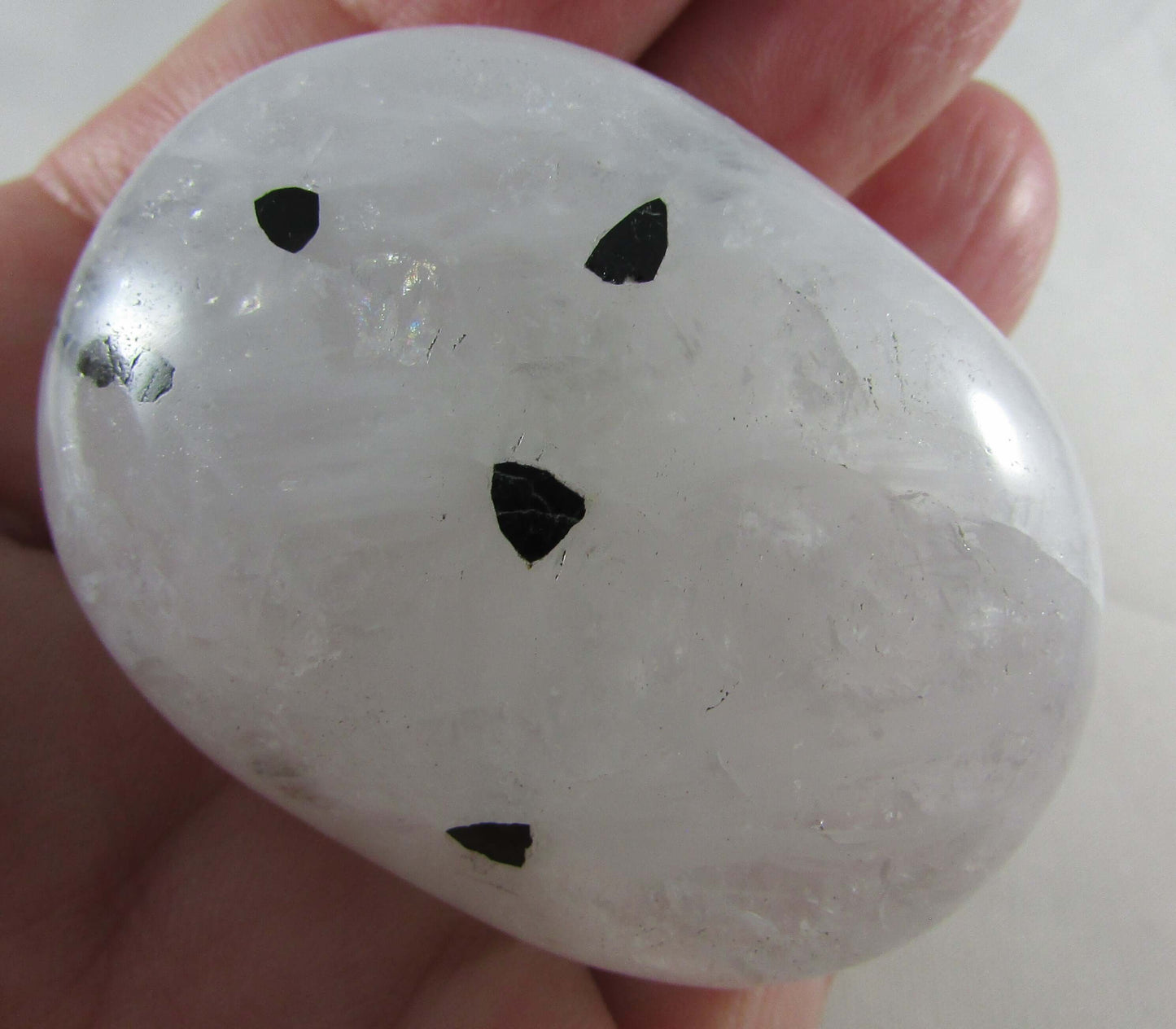 Tourmalinated Quartz - Stone of Shadow Work & Protection