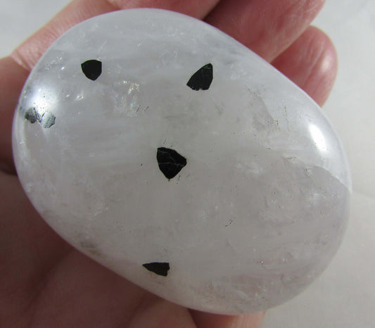 Tourmalinated Quartz - Stone of Shadow Work & Protection