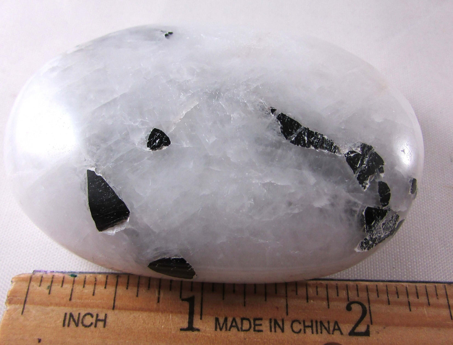 Tourmalinated Quartz - Stone of Shadow Work & Protection