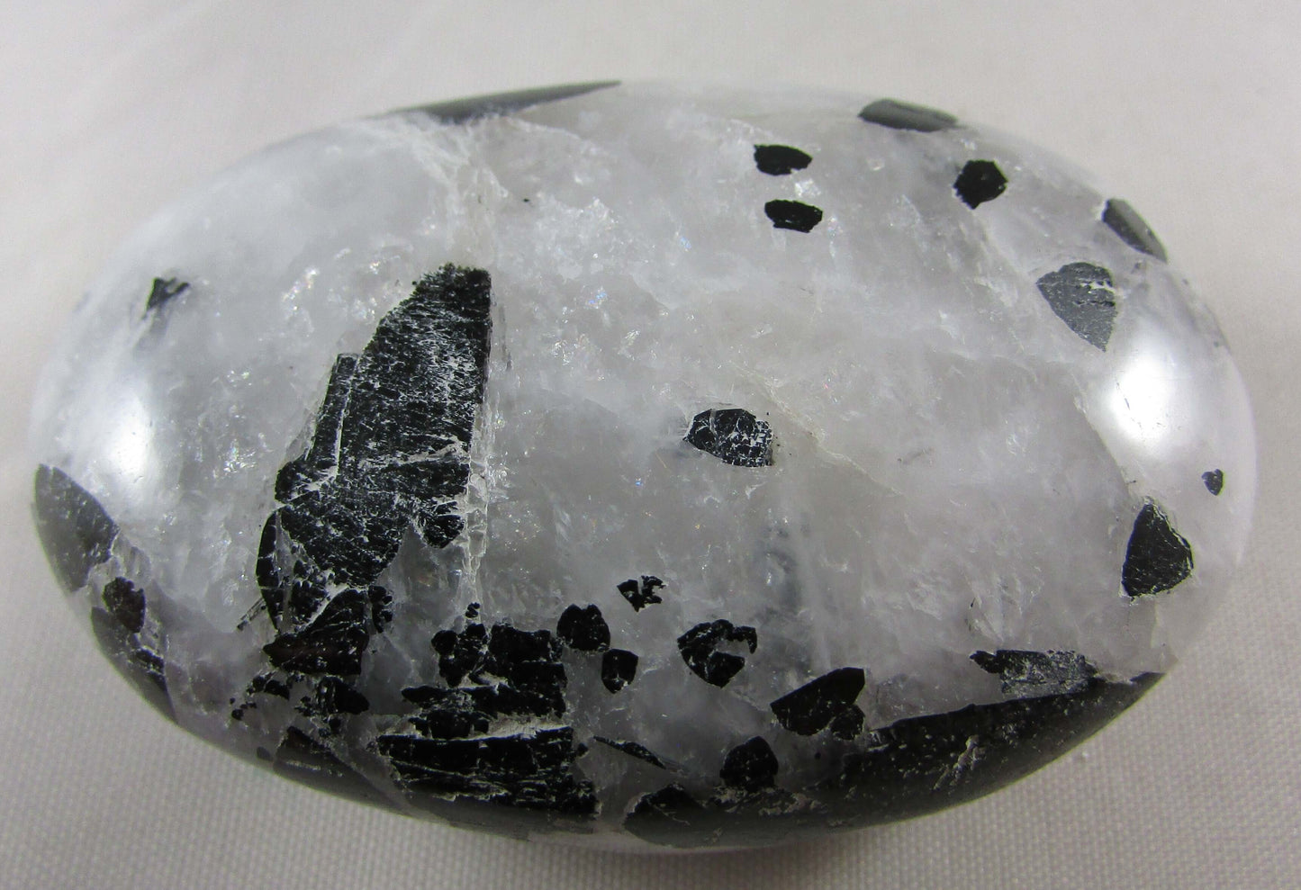 Tourmalinated Quartz - Stone of Shadow Work & Protection