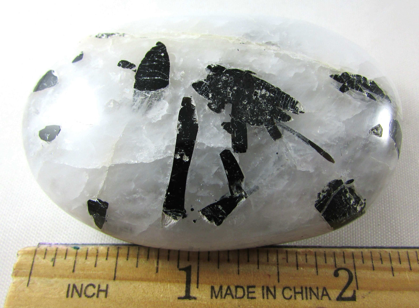 Tourmalinated Quartz - Stone of Shadow Work & Protection