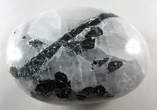 Tourmalinated Quartz - Stone of Shadow Work & Protection