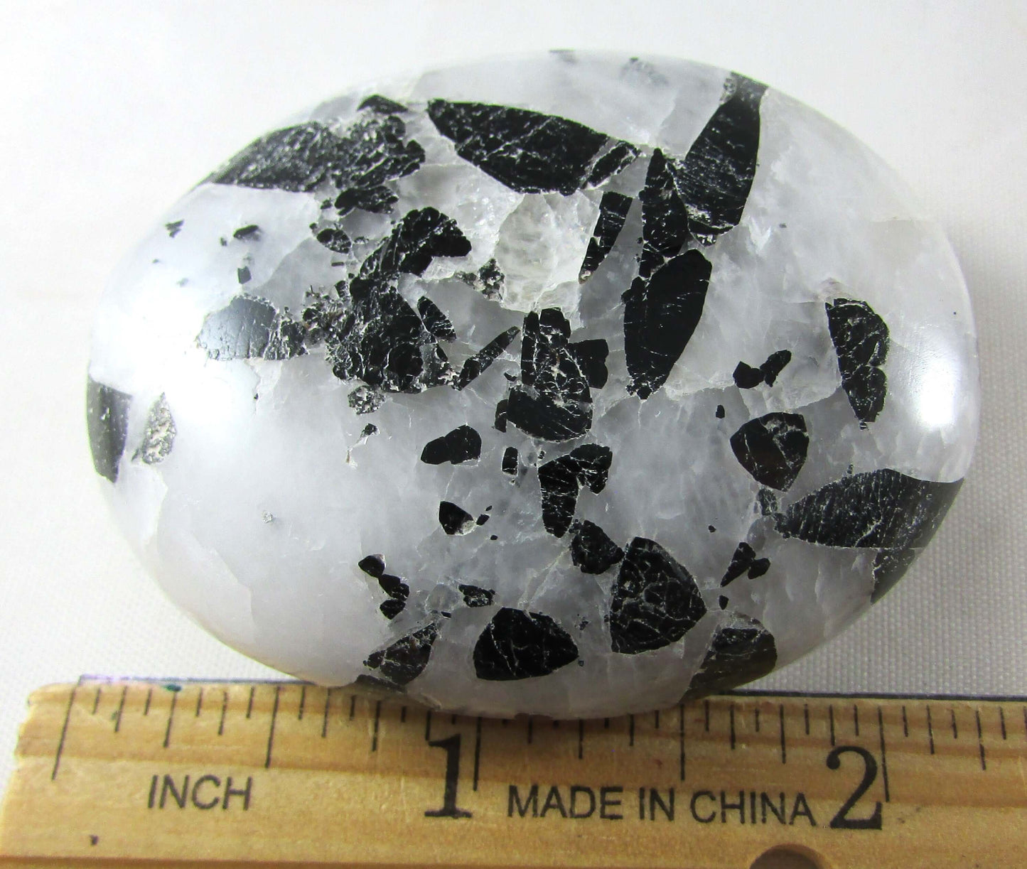 Tourmalinated Quartz - Stone of Shadow Work & Protection