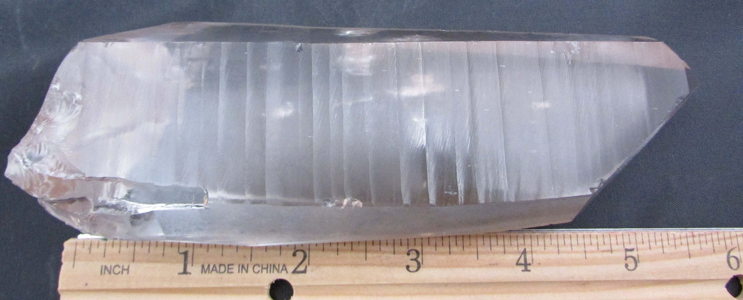 Pink “Rainbow” Starbrary Generator Lemurian Quartz Crystal