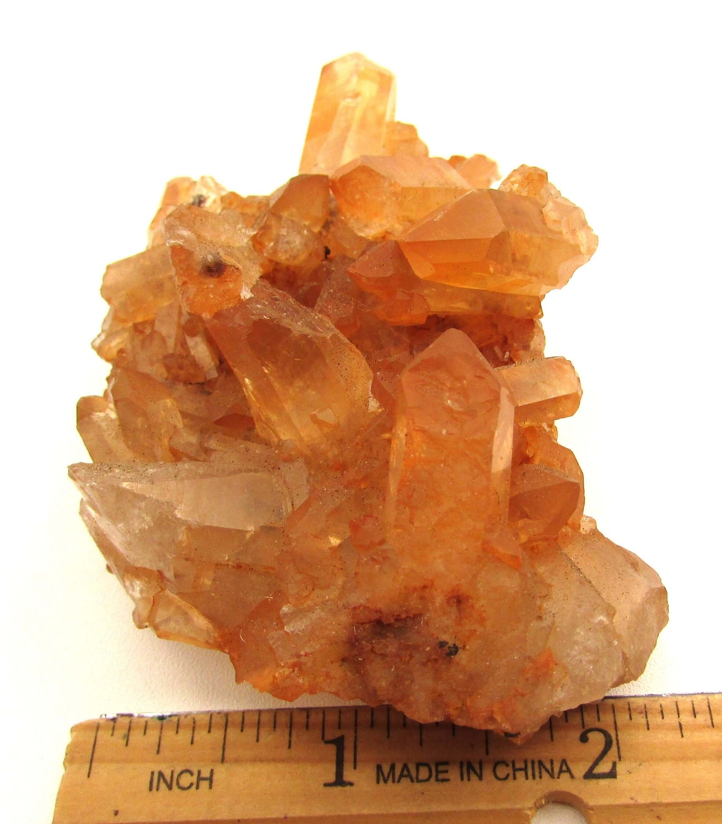 Tangerine Quartz (Brazil) – Creativity, Passion & Emotional Healing