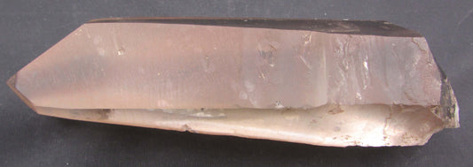 Pink Smoky Channeler Lemurian Quartz Crystal with Double Triangle - Heart‑Grounded Channeling