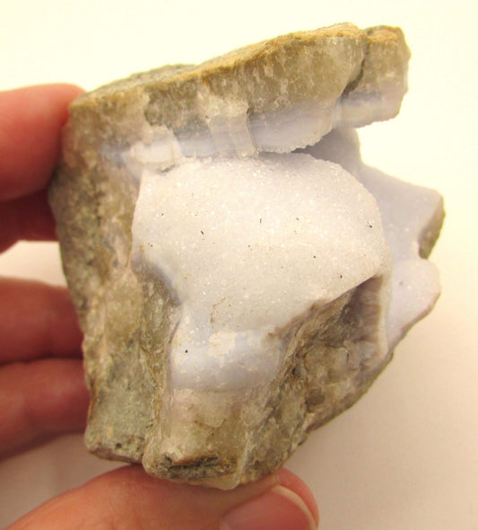 Malawi Blue Lace Agate (Very Rare) – Inner Attunement, Angelic Connection & Empath Support