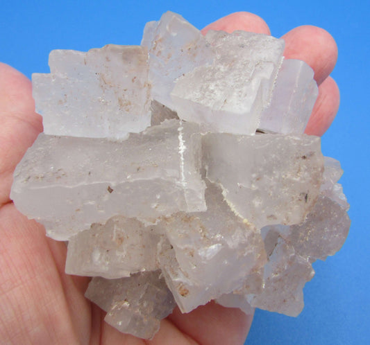 White Fluorite Salt Inclusions - Stone of Flow & Intuitive Insights