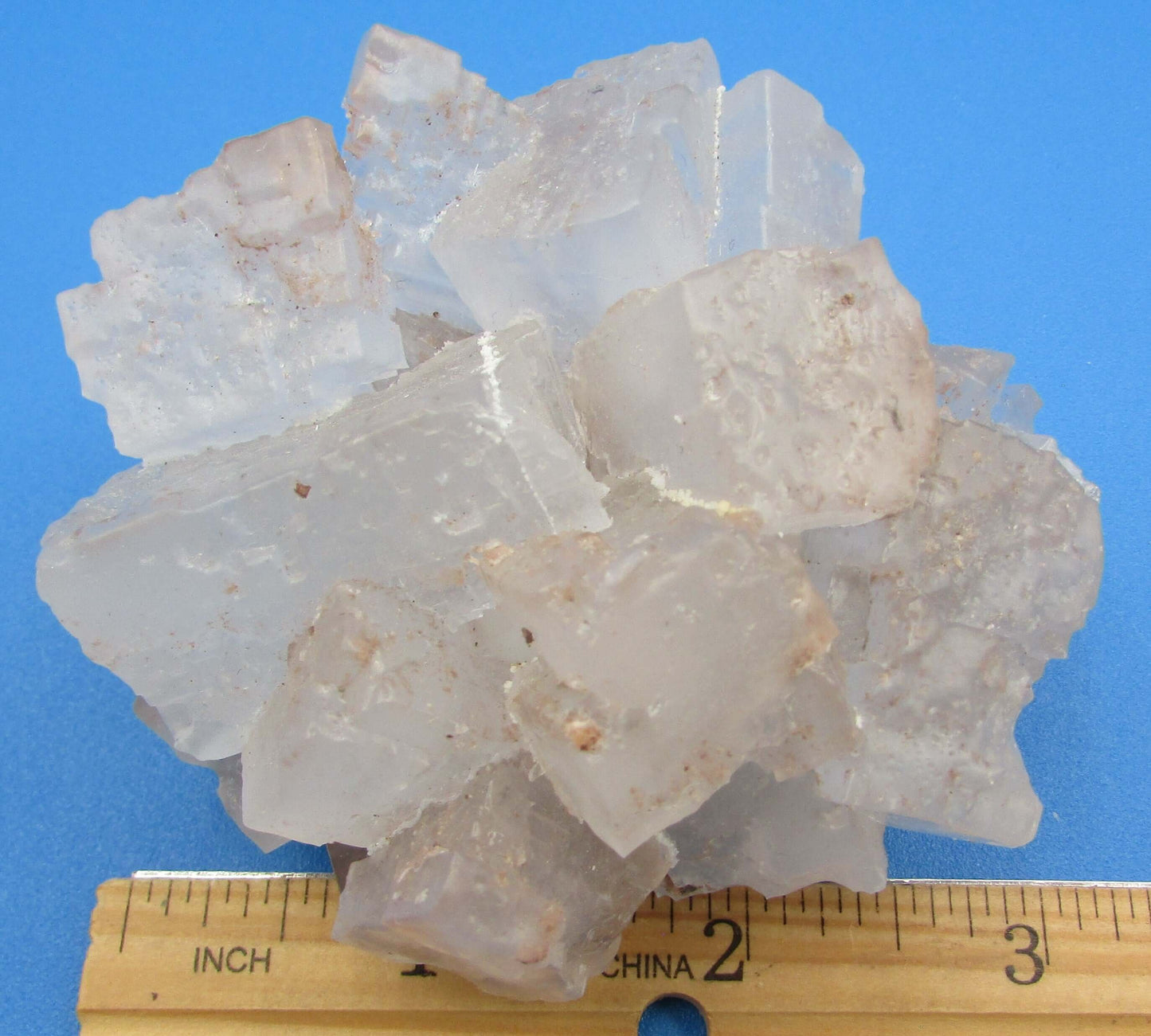 White Fluorite Salt Inclusions - Stone of Flow & Intuitive Insights