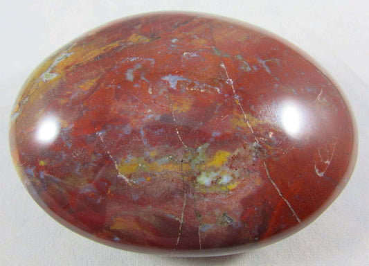 Genuine Red Jasper Polished palmstone Madagascar crystals