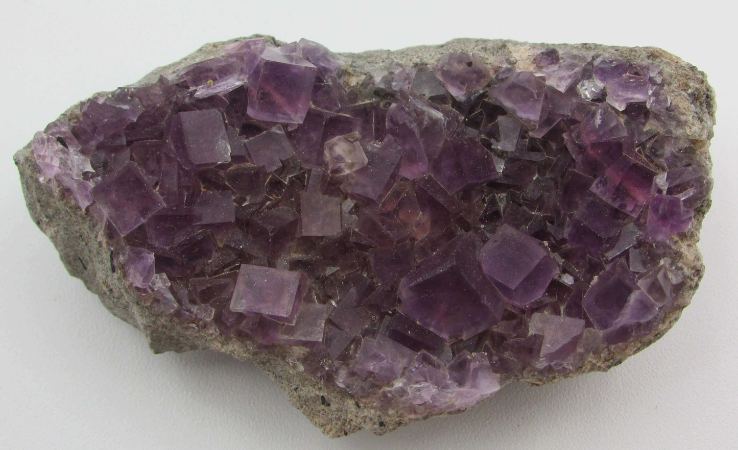 Natural Raw Cubic Purple Fluorite China Specimen