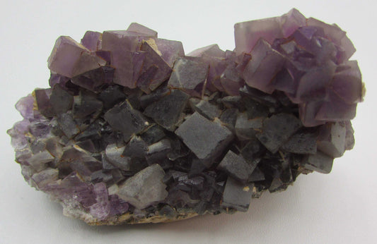Natural Raw Cubic Purple Fluorite China Specimen