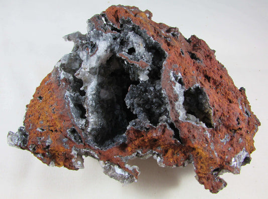 black calcite, fluorite crystal clusters, raw mexico crystal