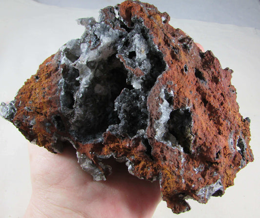 black calcite, fluorite crystal clusters, raw mexico crystal