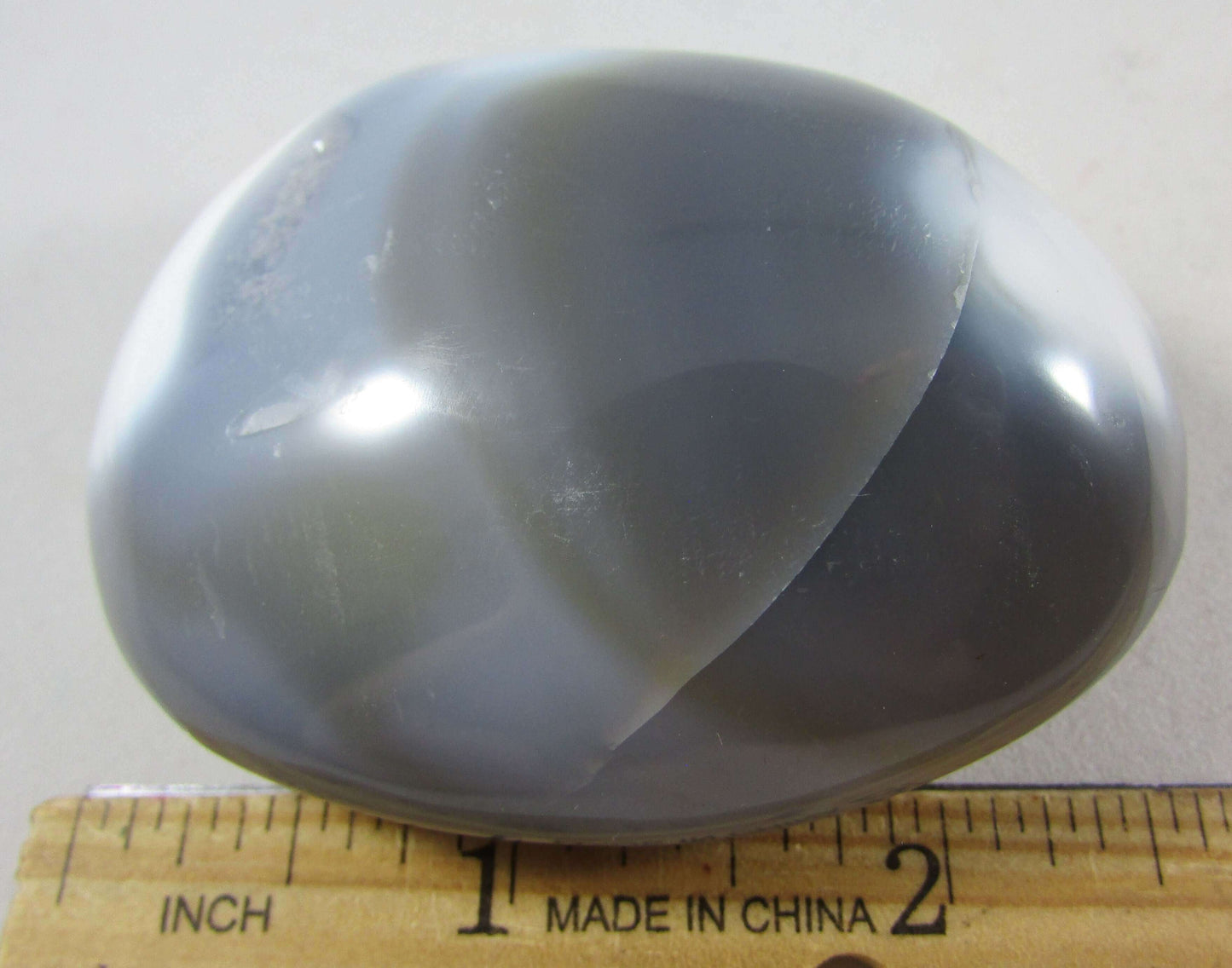 orca agate, polished crystal palmstone, madagascar crystals