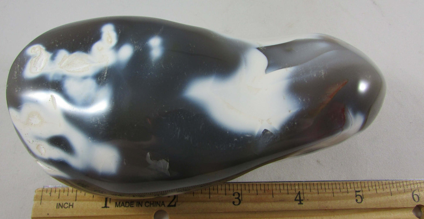 Orca Agate - Stone of Songs, Truth & Protection