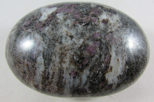 natural ruby spinel crystal palmstone, afganistan