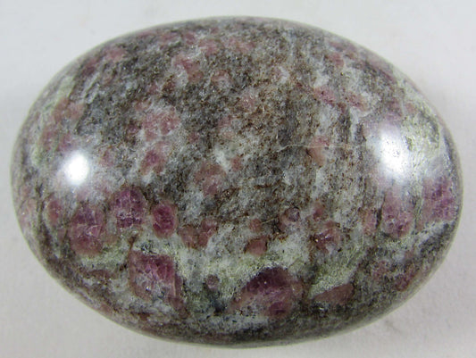 natural ruby spinel crystal palmstone, afganistan