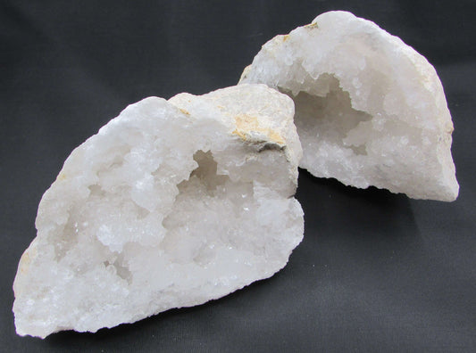 Snow Quartz Geode - Stone of Duality & Inner Beauty