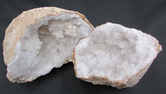Snow Quartz Geode - Stone of Duality & Inner Beauty