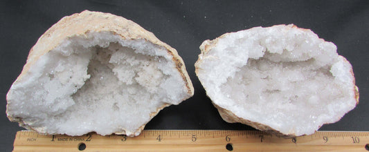Snow Quartz Geode - Stone of Duality & Inner Beauty