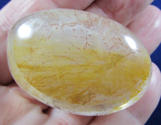 Golden Healer Palmstone - Stone of Positive Transformation
