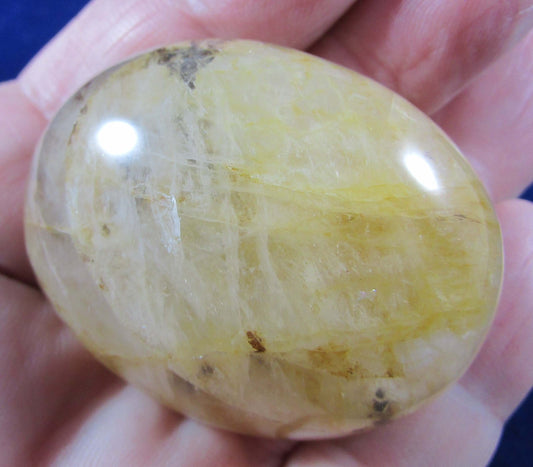 Golden Healer Palmstone - Stone of Positive Transformation