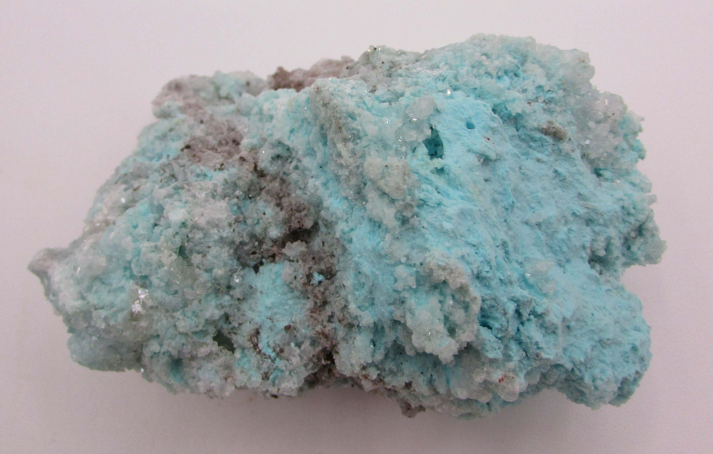 Aurichalcite Aragonite on Copper - Stone of Personal Freedom