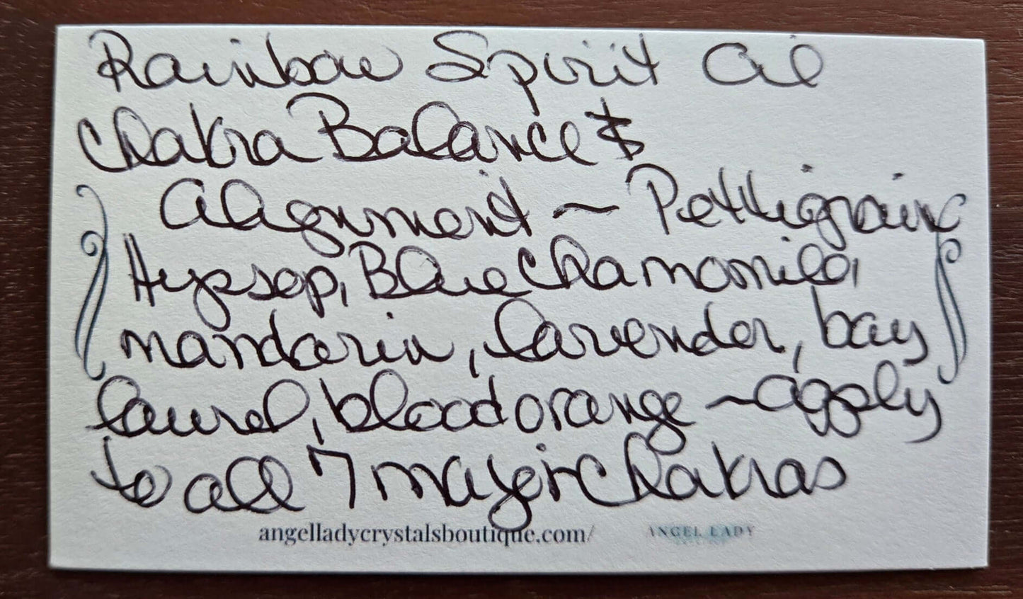 Rainbow Spirit Essential Oil Roll-On – Chakra Balance & Alignment