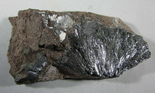 Pyrolusite Manganese Matrix - Transformation Crystal